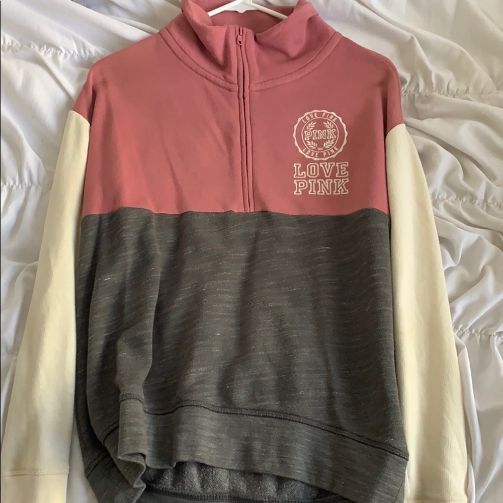 PINK Quarter Zip